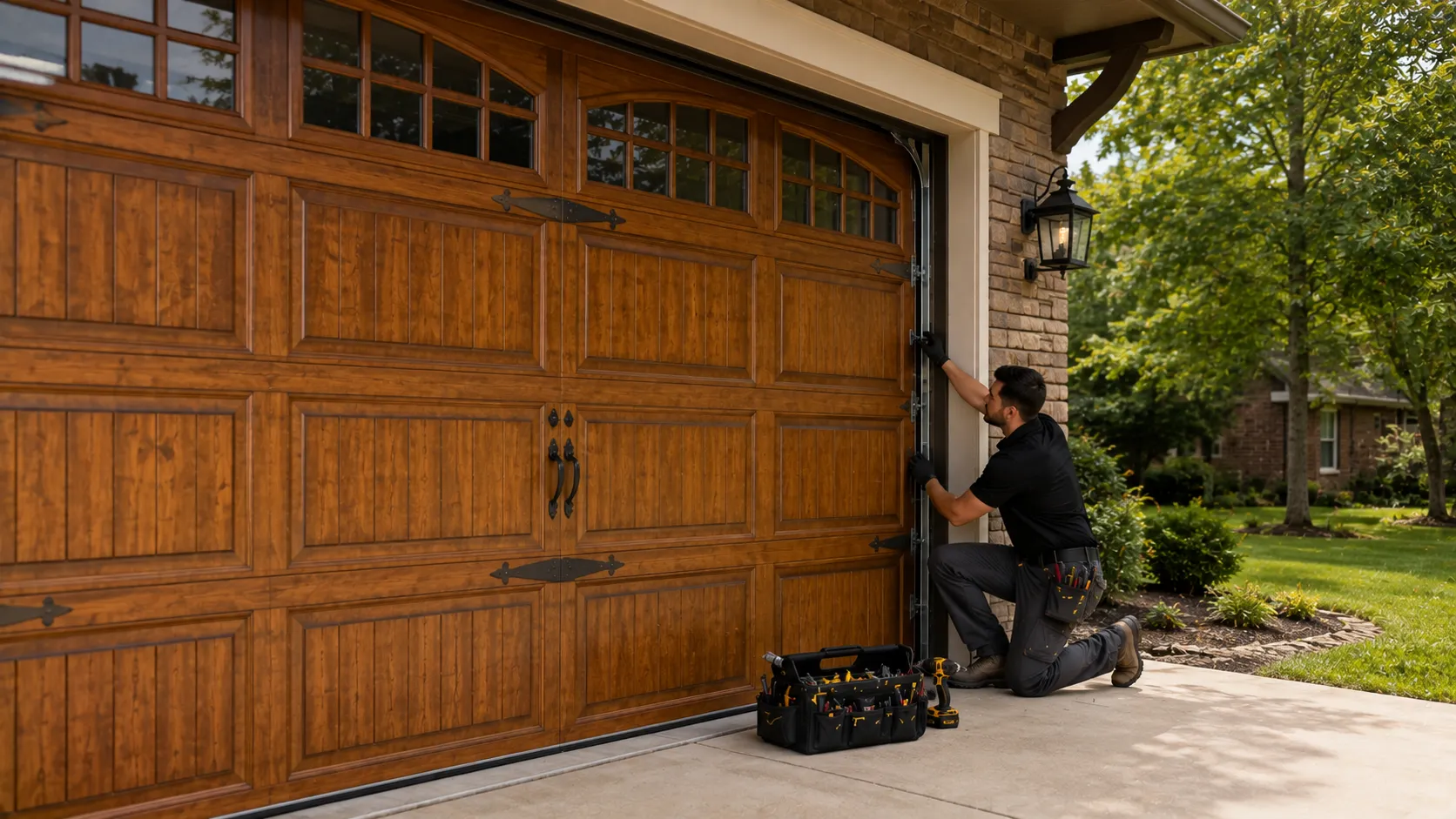 Opener Installation for Williamson's Late-1990s Homes