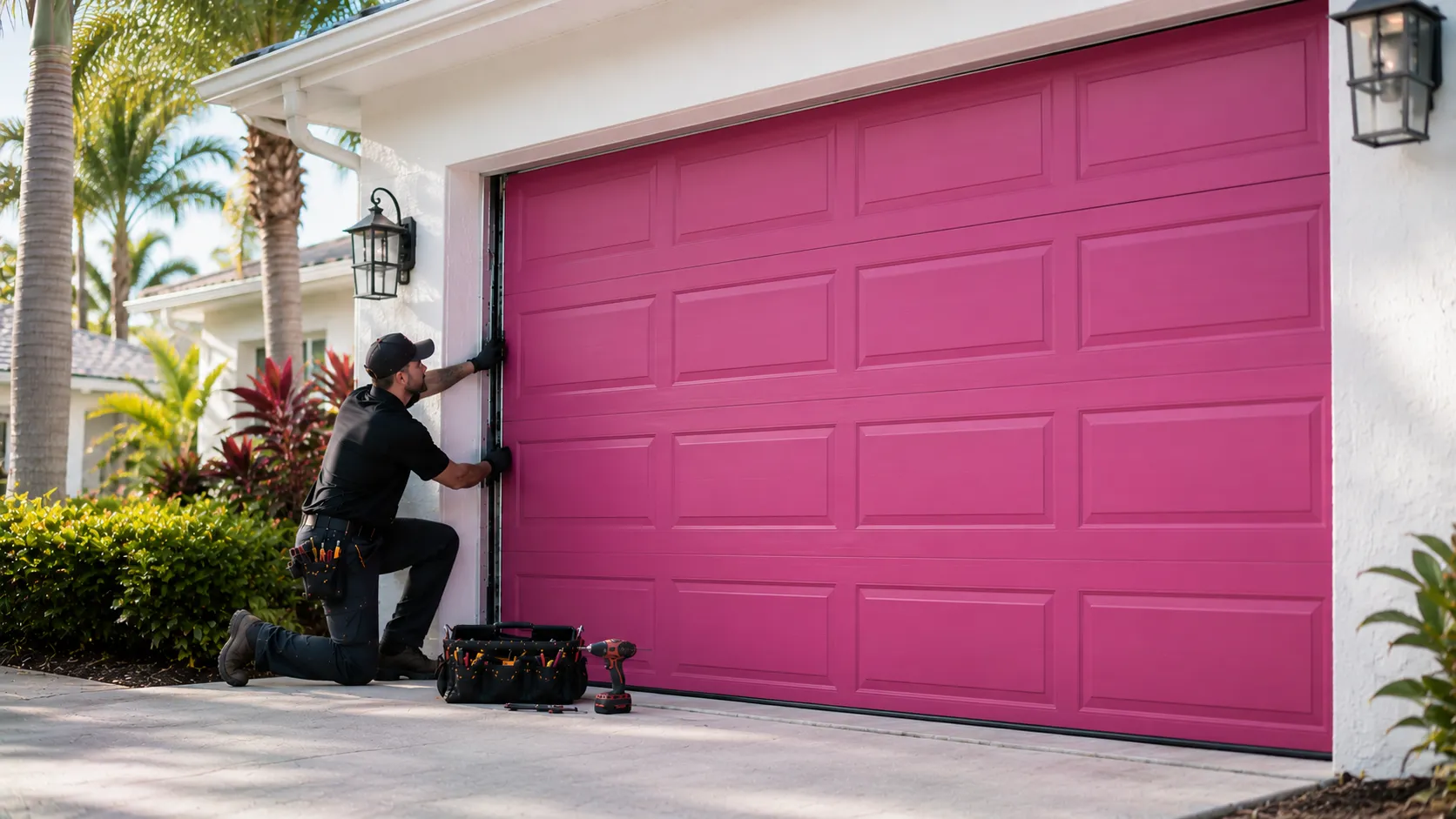 Tell us what’s wrong - Prescott Valley garage door service
