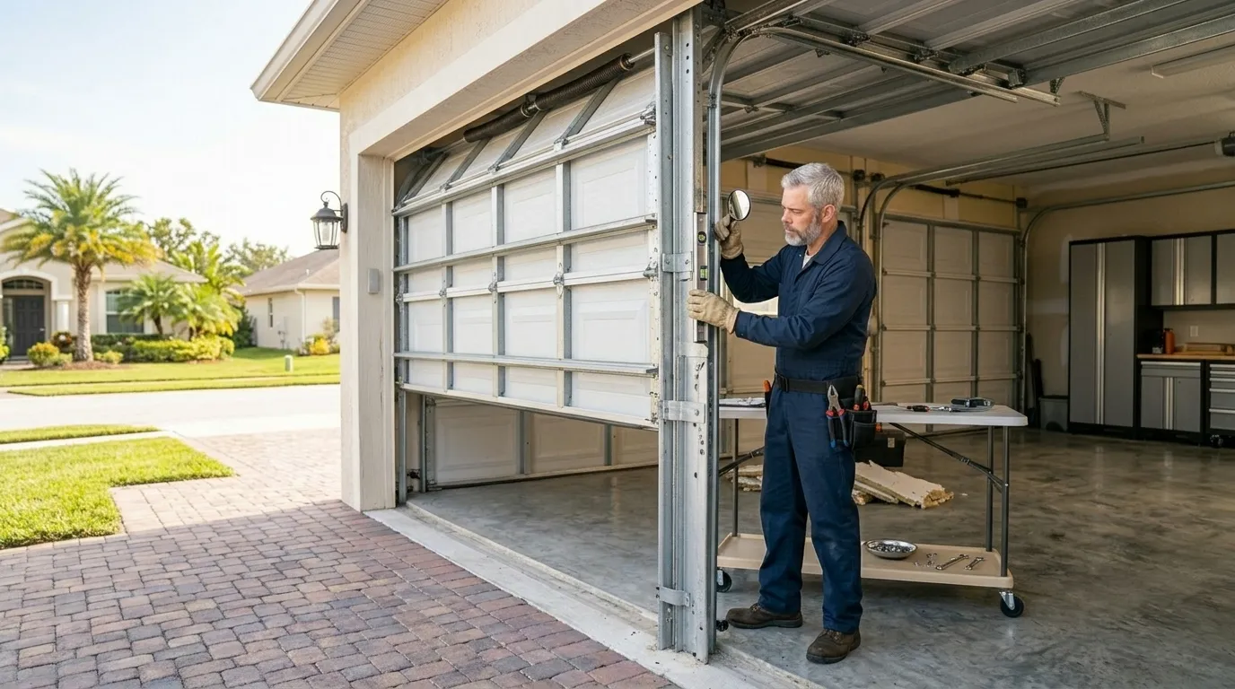 Repaired & tested - Prescott Valley garage door service