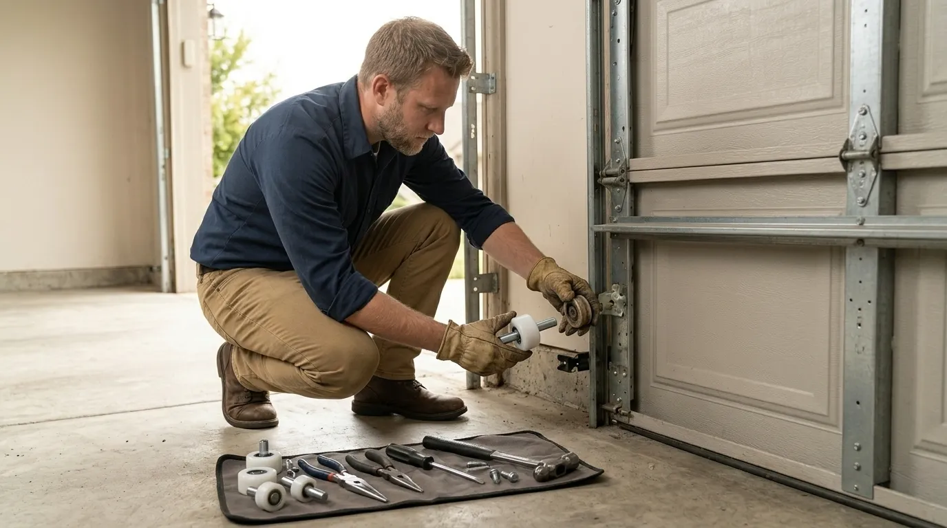 Repaired & tested - Prescott Valley garage door service