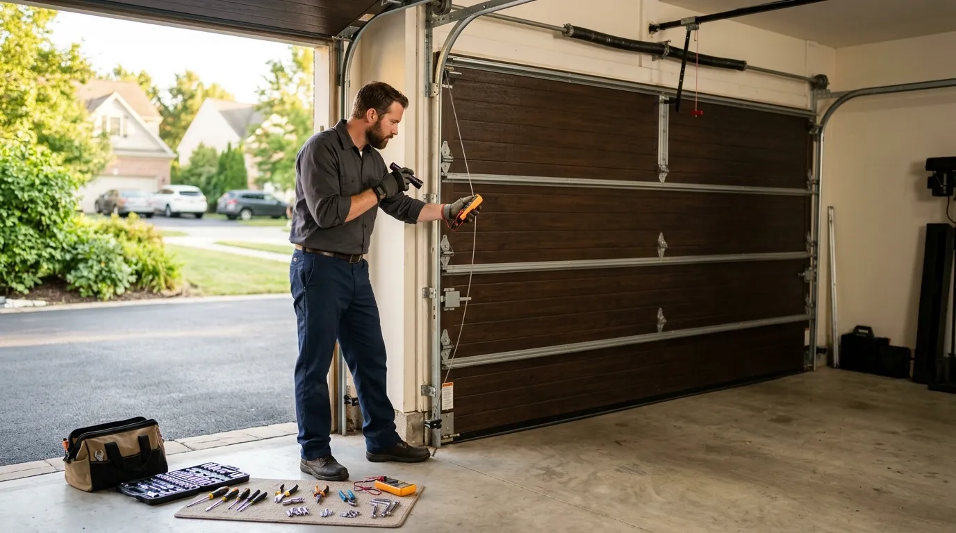 Repaired & tested - Prescott Valley garage door service