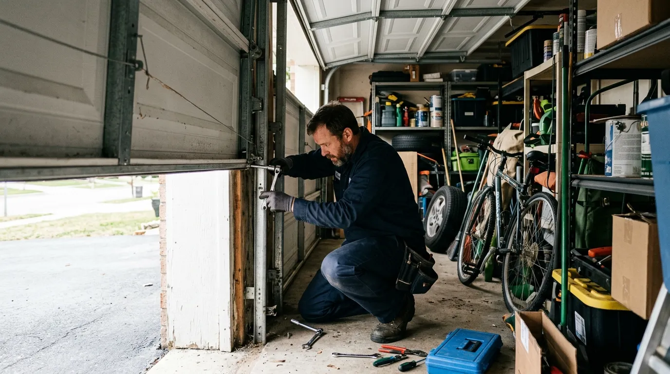 Repaired & tested - Prescott Valley garage door service