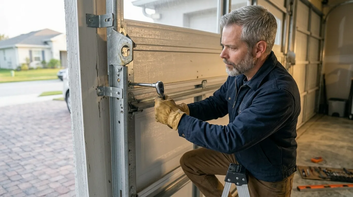 Repaired & tested - Prescott Valley garage door service