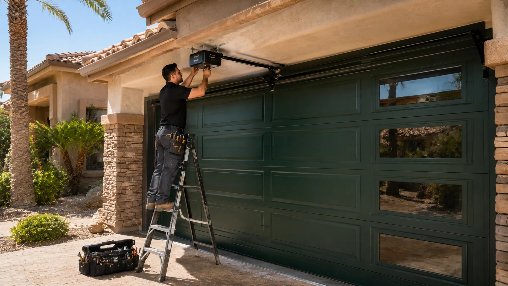 Off-Track Garage Door Repair for Williamson Homes
